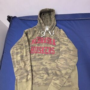 Nebraska Huskers Camo Hoodie